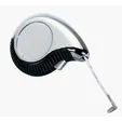 10' Ergonomic Teardrop Tape Measure with Rubber Grip — view 3