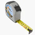 25' Gripper Tape Measure with Rubber Grip