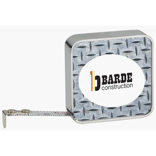 6' Chrome Tape Measure with Carbon Steel Blade — view 4
