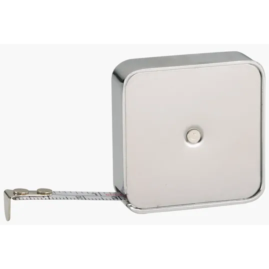 6' Chrome Tape Measure with Carbon Steel Blade