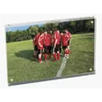4" x 6" Magnetic Acrylic Picture Frame, Silver — view 2