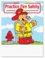 Practice Fire Safety Coloring Book, 16 Pages
