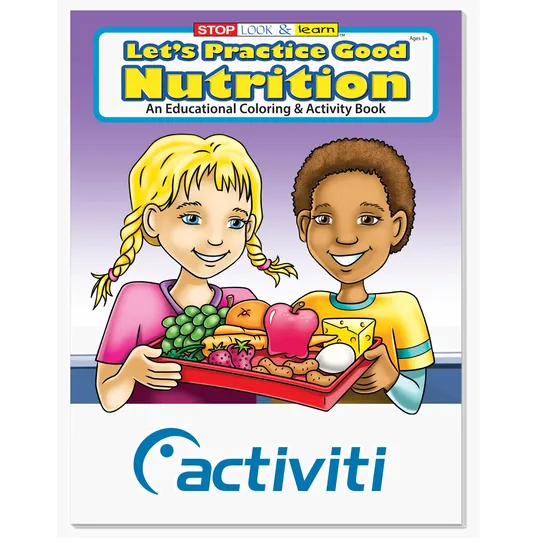 Let's Practice Good Nutrition Coloring and Activity Book