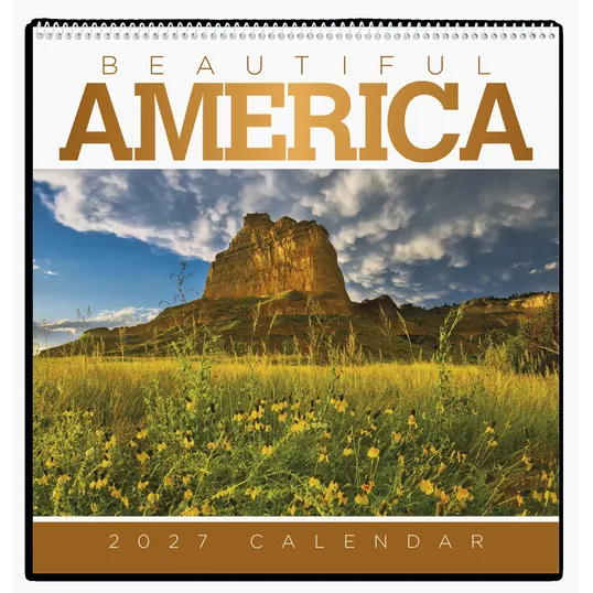 Triumph® Calendars Beautiful America Wall Calendar, 12 x 25 in. — view 3
