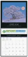 Triumph® Calendars Motivations Wall Calendar, 12 x 25 in.