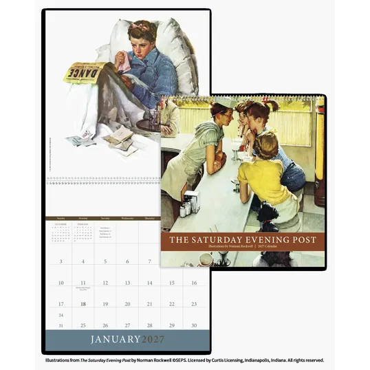 Triumph® Calendars The Saturday Evening Post Norman Rockwell Wall Calendar — view 6