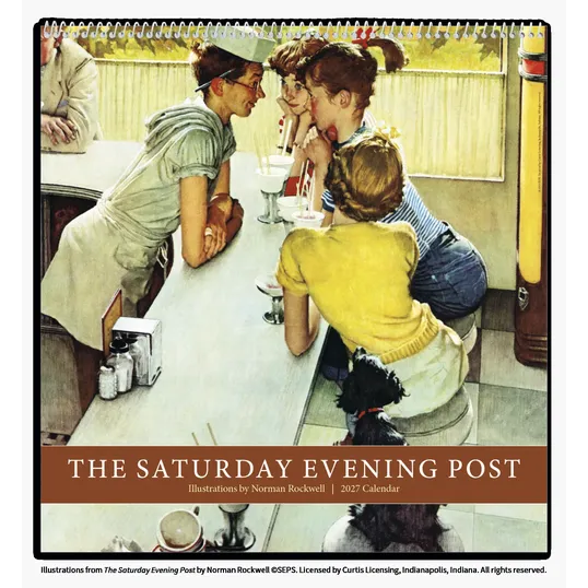 Triumph® Calendars The Saturday Evening Post Norman Rockwell Wall Calendar — view 3