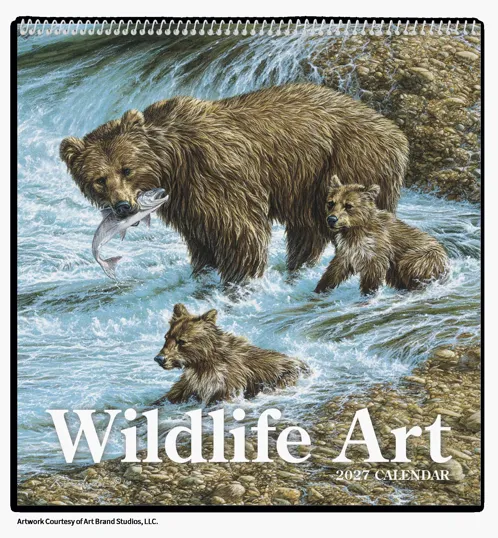 Triumph® Calendars Wildlife Art Wall Calendar