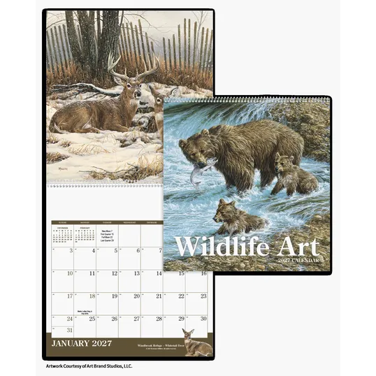 Triumph® Calendars Wildlife Art Wall Calendar — view 6