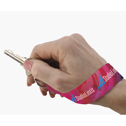 Good Value™ Wrist Strap Key Holder with Split Ring — view 5