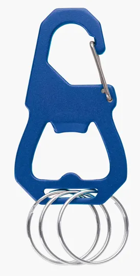 3 Keyring Carabiner with Bottle Opener — view 2