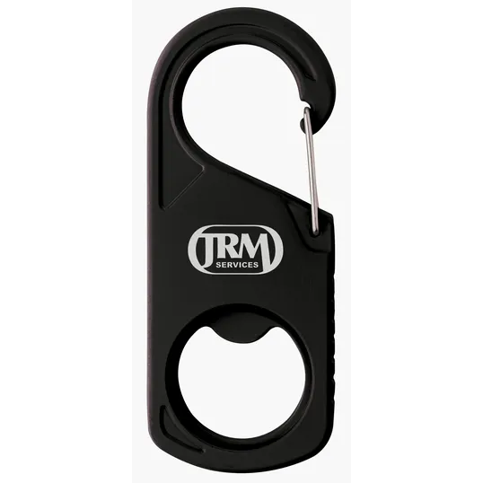 Koozie® 2-in-1 Carabiner with Compass and Bottle Opener — view 5