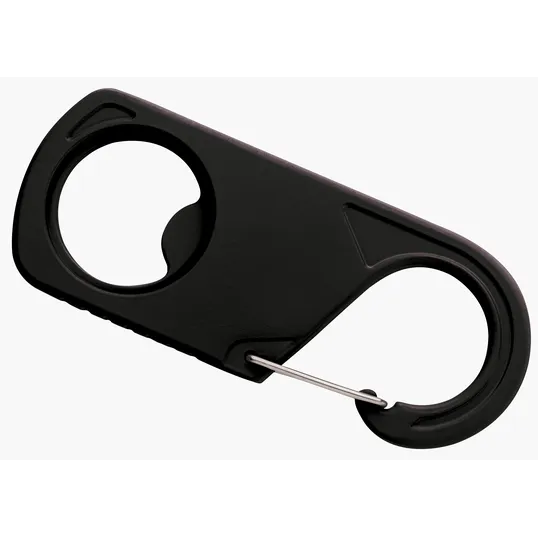 Koozie® 2-in-1 Carabiner with Compass and Bottle Opener