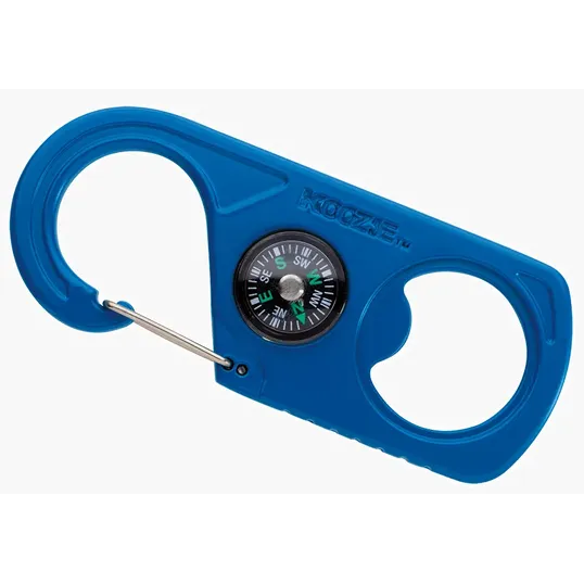 Koozie® 2-in-1 Carabiner with Compass and Bottle Opener — view 4