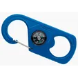 Koozie® 2-in-1 Carabiner with Compass and Bottle Opener — view 4