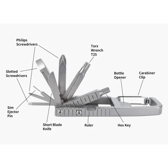 11-in-1 Carabiner Tool Kit — view 9