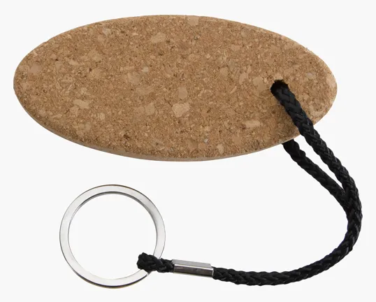 Buoy Oval Cork Keychain — view 3