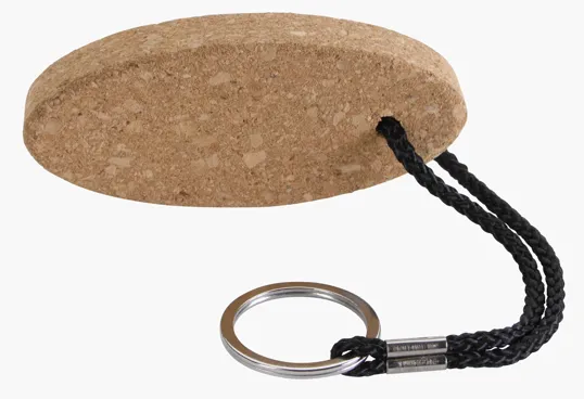 Buoy Oval Cork Keychain — view 4