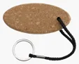 Buoy Oval Cork Keychain — view 3