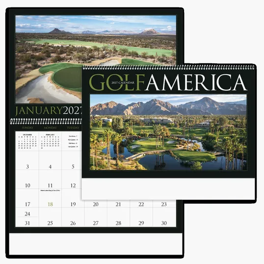 Triumph® Calendars Golf America Wall Calendar, 16 x 22 in. — view 6