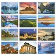 Triumph® Calendars World Scenic Wall Calendar — view 3