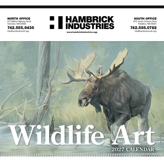 Triumph® Calendars Wildlife Art Wall Calendar — view 6