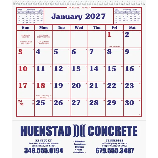 Skinner & Kennedy® Home/Office Appointment Calendar — view 3