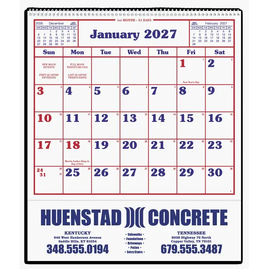 Skinner & Kennedy® Home/Office Appointment Calendar
