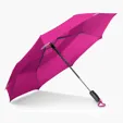 Shed Rain™ Walksafe® 42" Vented Auto-Open/Close Compact Umbrella — view 4