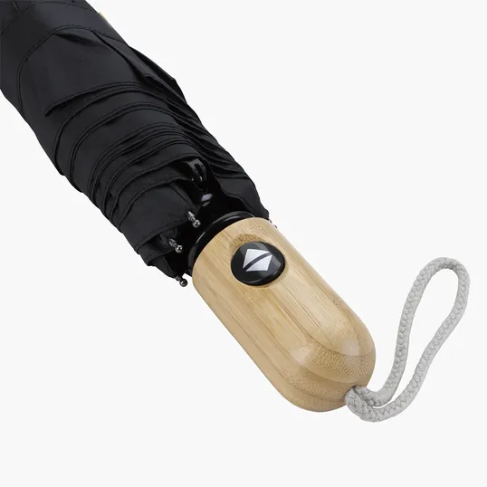 Shed Rain™ 42" RPET Bamboo-Handled Auto-Open/Close Compact Umbrella — view 5