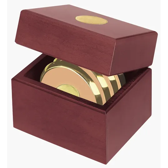 JAFFA® Four Coasters with Solid Cherry Chest — view 7