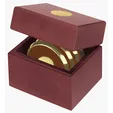 JAFFA® Four Coasters with Solid Cherry Chest