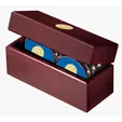 JAFFA® Six Coasters with Solid Cherry Chest — view 6