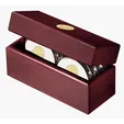 JAFFA® Six Coasters with Solid Cherry Chest — view 8