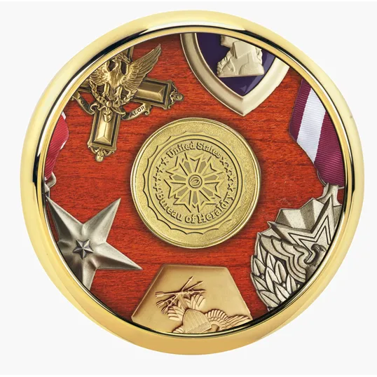 JAFFA® Round Brass Coaster with Leather Face and Cork Back — view 13
