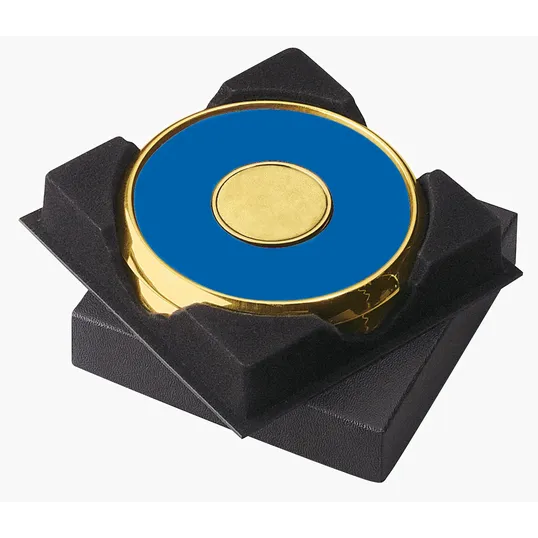 JAFFA® Two Coasters in Deluxe Black Flocked Gift Box — view 12