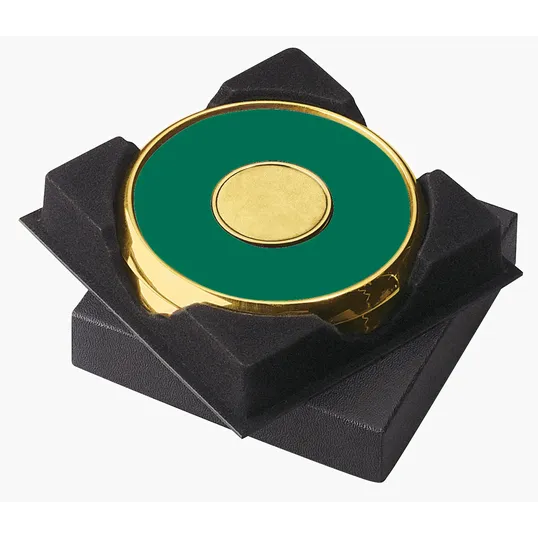 JAFFA® Two Coasters in Deluxe Black Flocked Gift Box — view 5