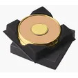 JAFFA® Two Coasters in Deluxe Black Flocked Gift Box — view 14