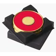 JAFFA® Two Coasters in Deluxe Black Flocked Gift Box — view 10