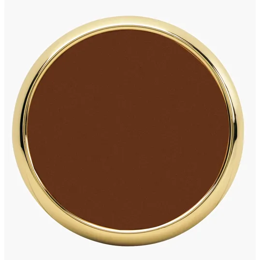 JAFFA® Leather Coaster with Metal Base — view 8