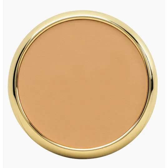 JAFFA® Leather Coaster with Metal Base — view 4