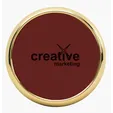 JAFFA® Leather Coaster with Metal Base — view 15