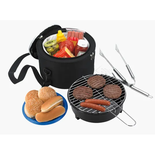 Koozie® Portable BBQ Grill with Cooler Bag — view 5