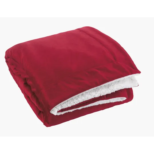 Sherpa Throw with Fleece Face — view 5