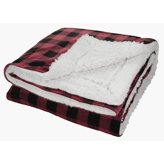 Sherpa Throw with Fleece Face — view 11