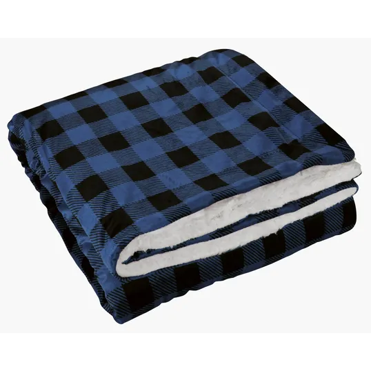 Sherpa Throw with Fleece Face — view 12