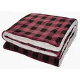Sherpa Throw with Fleece Face — view 10