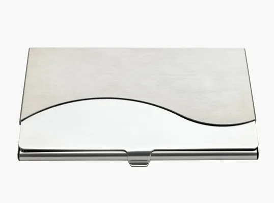 Good Value™ Premium Stainless Steel Business Card Holder