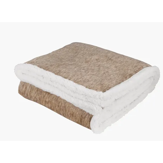 Good Value™ Two-Tone Sherpa Throw Blanket — view 5