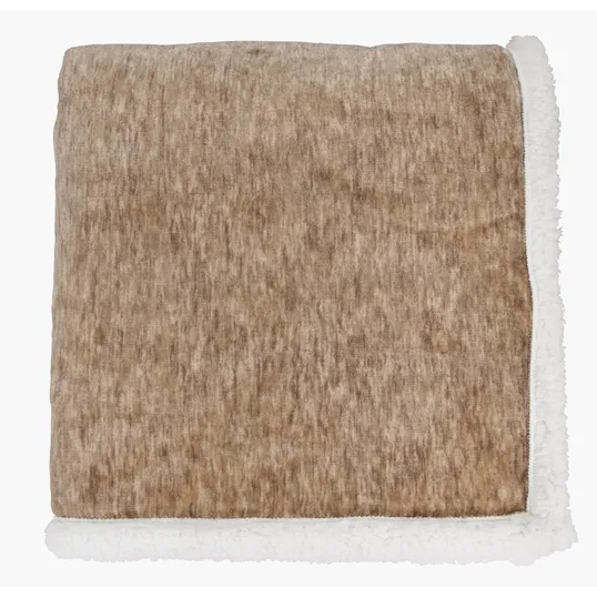 Good Value™ Two-Tone Sherpa Throw Blanket — view 6